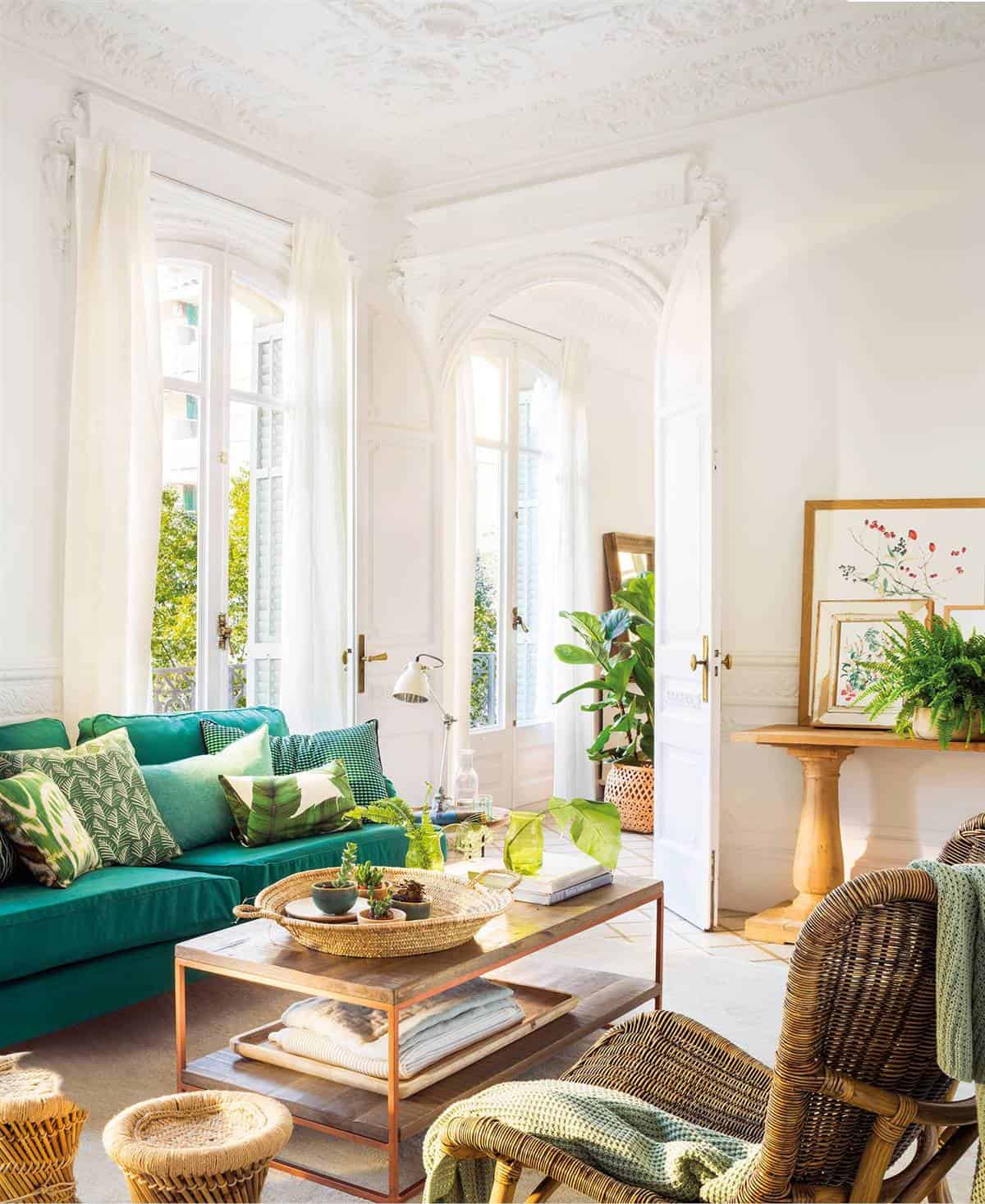 The Best Green Living Rooms You'll Absolutely Fall For The Best Green Living Rooms You'll Absolutely Fall For