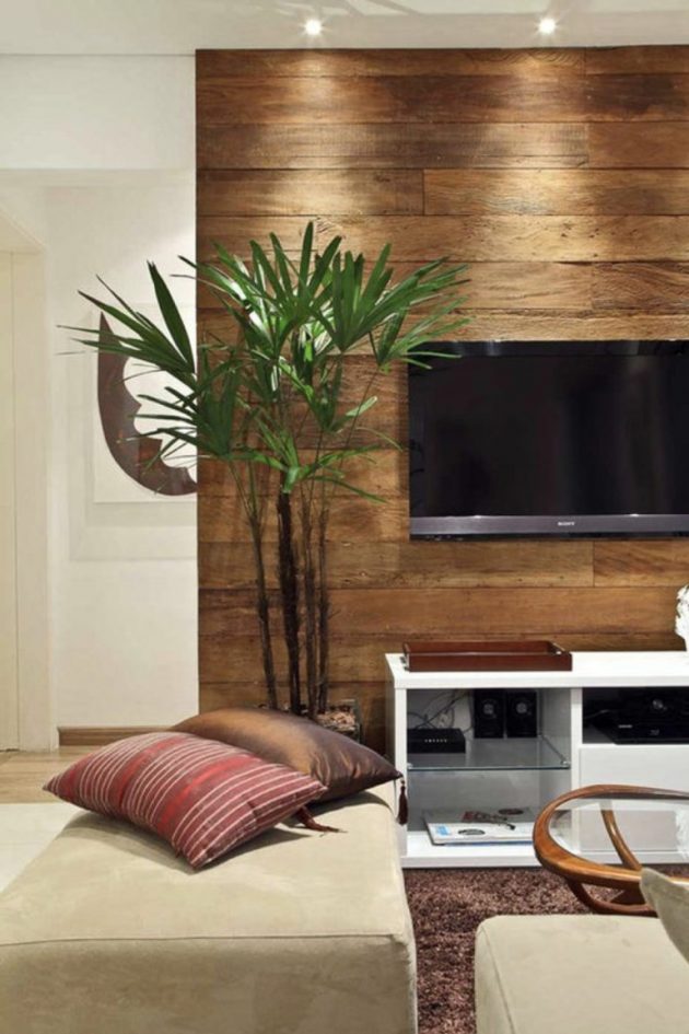 What Solutions To Dress The Wooden Walls In Your Room
