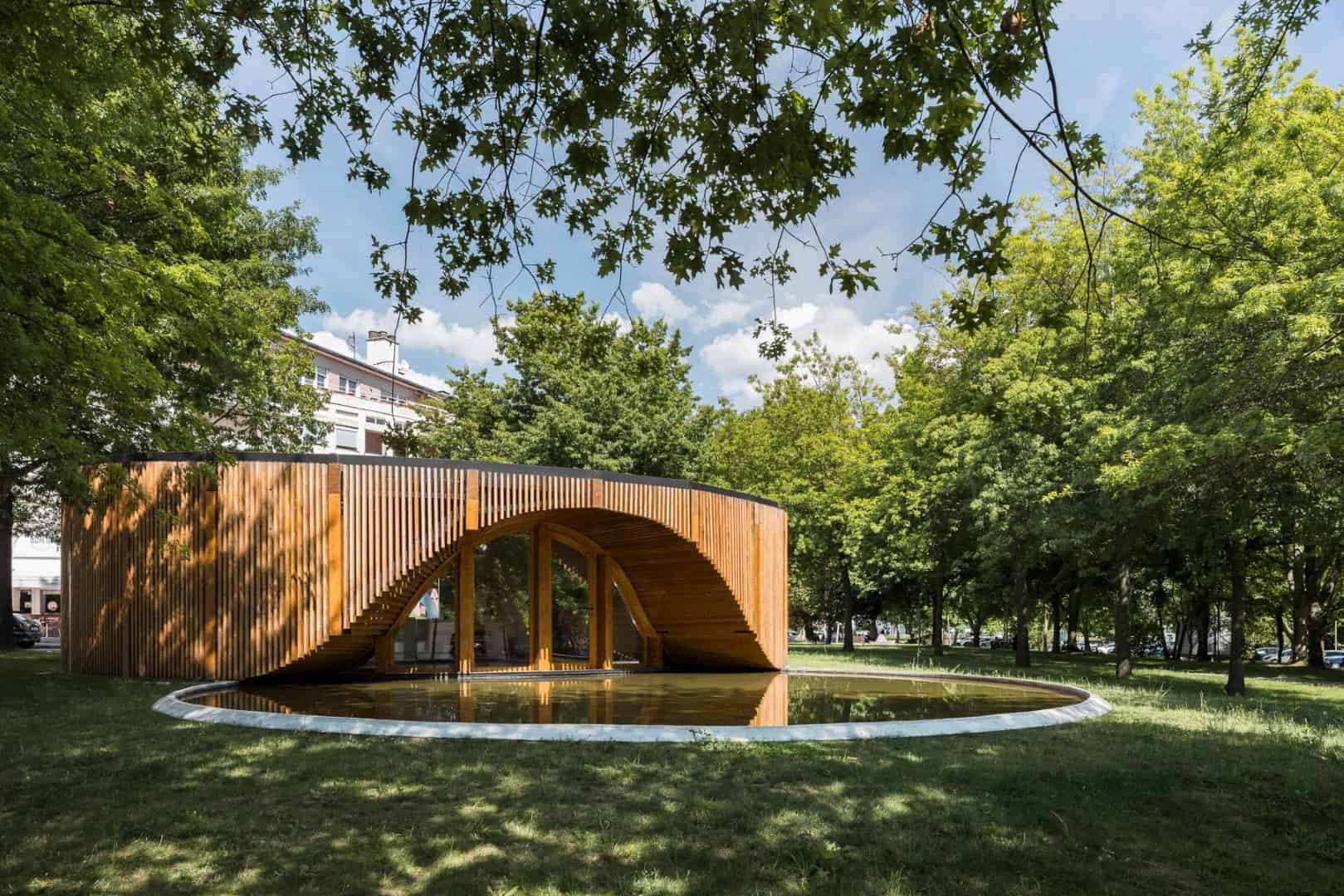 Alto Tamega Tourism Info Point by AND-RE Arquitectura in Chaves, Portugal Alto Tamega Tourism Info Point by AND-RE Arquitectura in Chaves, Portugal