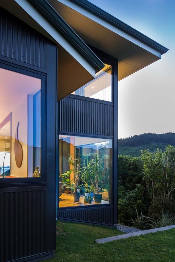 Korokoro Bush House by Parsonson Architects in New Zealand