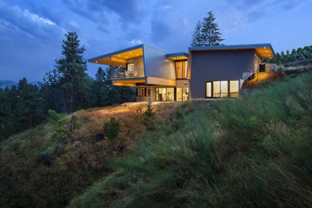 Lefebvre-Smyth Residence by CEI Architecture in Summerland, Canada