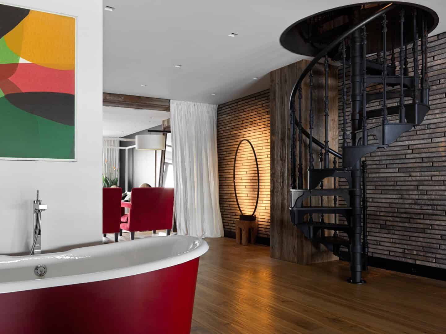 Manhattan House by INRE Design in Moscow, Russia Manhattan House by INRE Design in Moscow, Russia