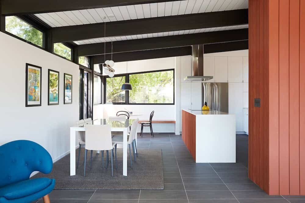 Stanford Mid-Century Modern Remodel Addition by Klopf Architecture