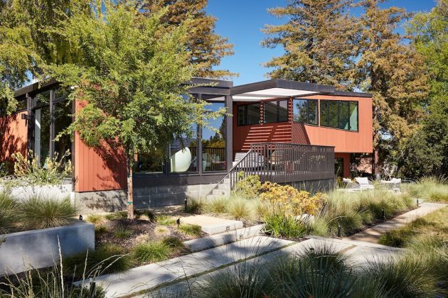 Stanford Mid-Century Modern Remodel Addition by Klopf Architecture in California