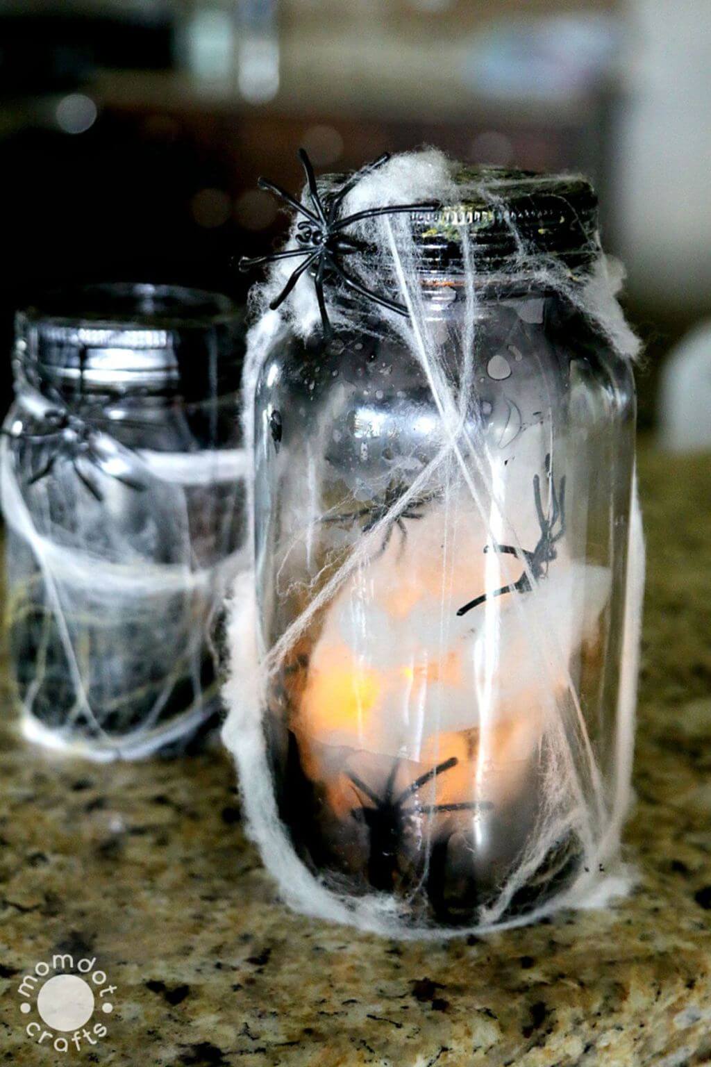 15 Super Spooky DIY Halloween Mason Jar Crafts You'll Enjoy Crafting