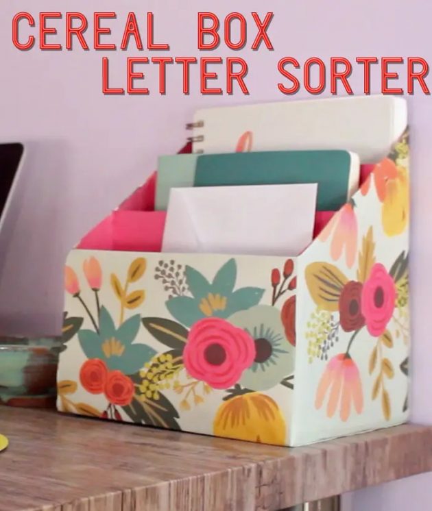 17 Practical DIY Mail Organizer Ideas You Can Make In No Time