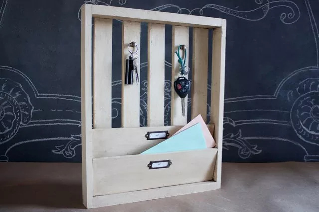 17 Practical DIY Mail Organizer Ideas You Can Make In No Time