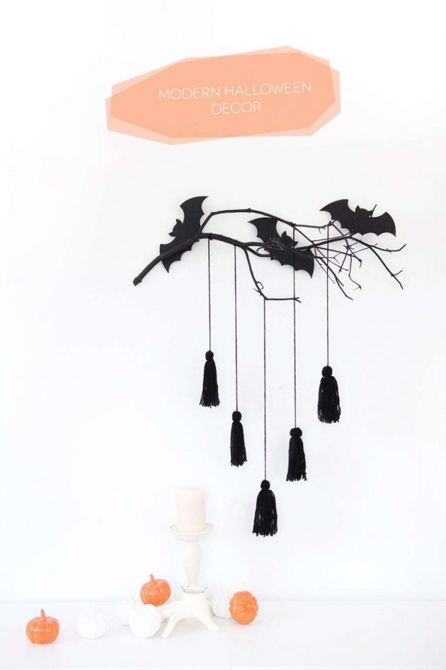 18 Eerie DIY Halloween Bat Decorations You Can Craft In 5 Minutes