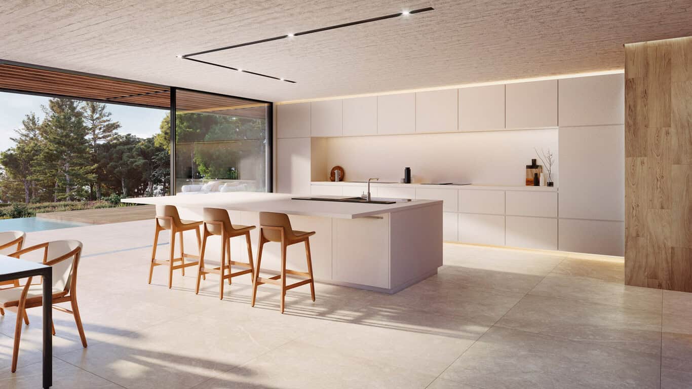 Inspiring Ideas To Design A Kitchen Open To The Living Room