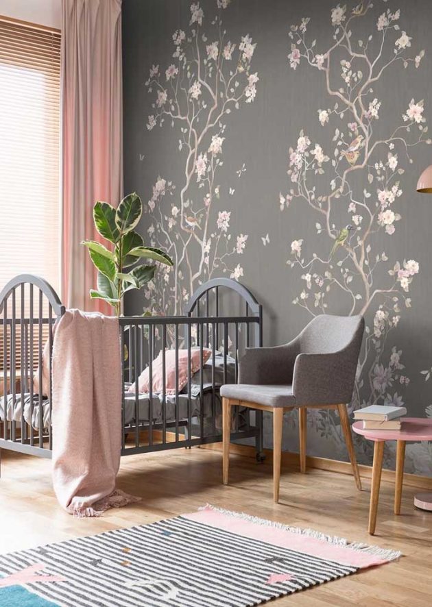 9 Soft And Dreamy Wallpapers For Women's Room