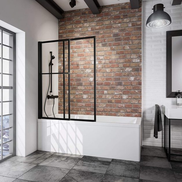 Shower Enclosures In Black For A Dream Bathroom