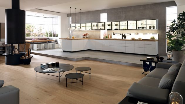 Inspiring Ideas To Design A Kitchen Open To The Living Room