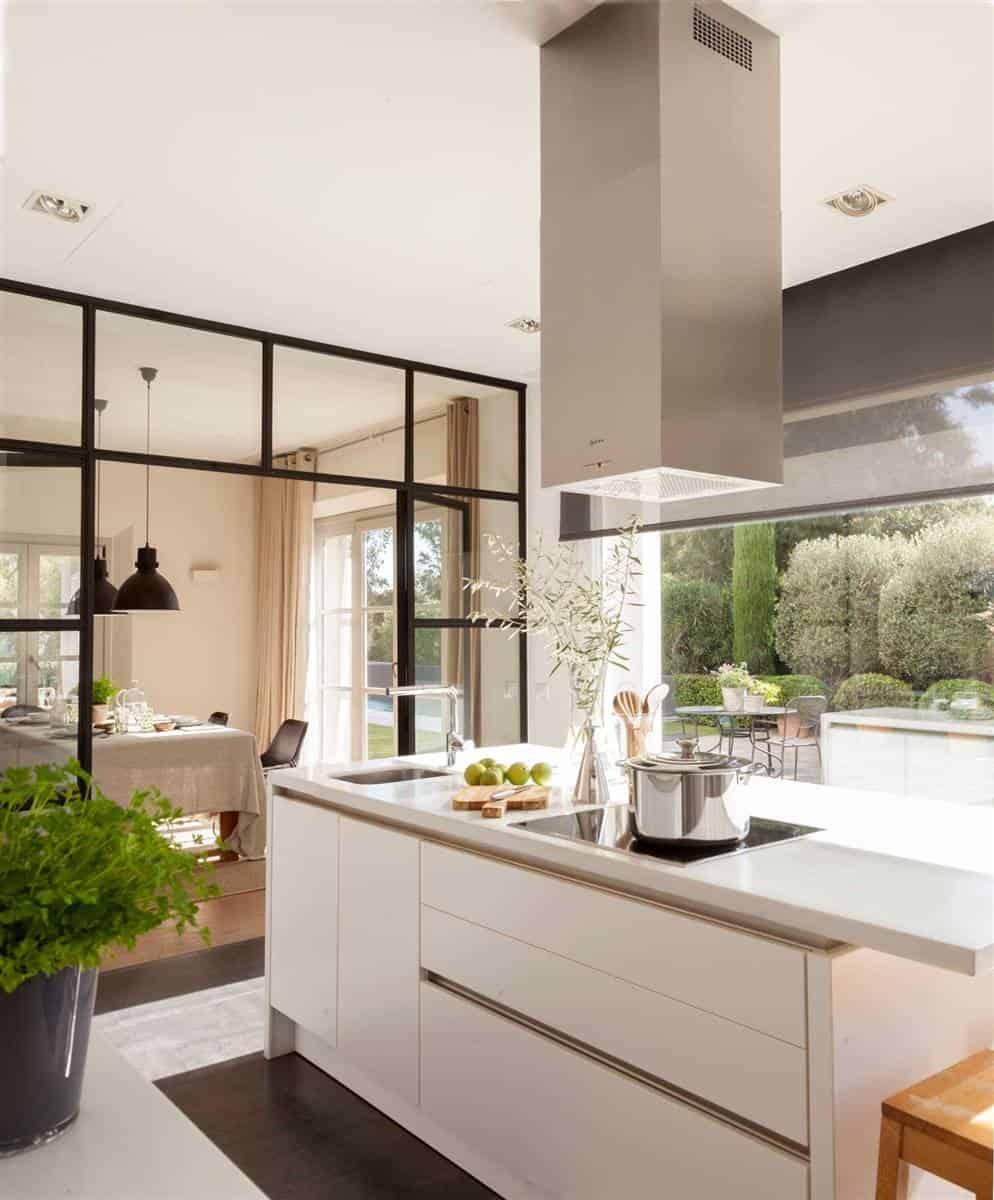 The Enclosures We Love When It Comes To Changing The Walls For Glass In The Kitchen The Enclosures We Love When It Comes To Changing The Walls For Glass In The Kitchen