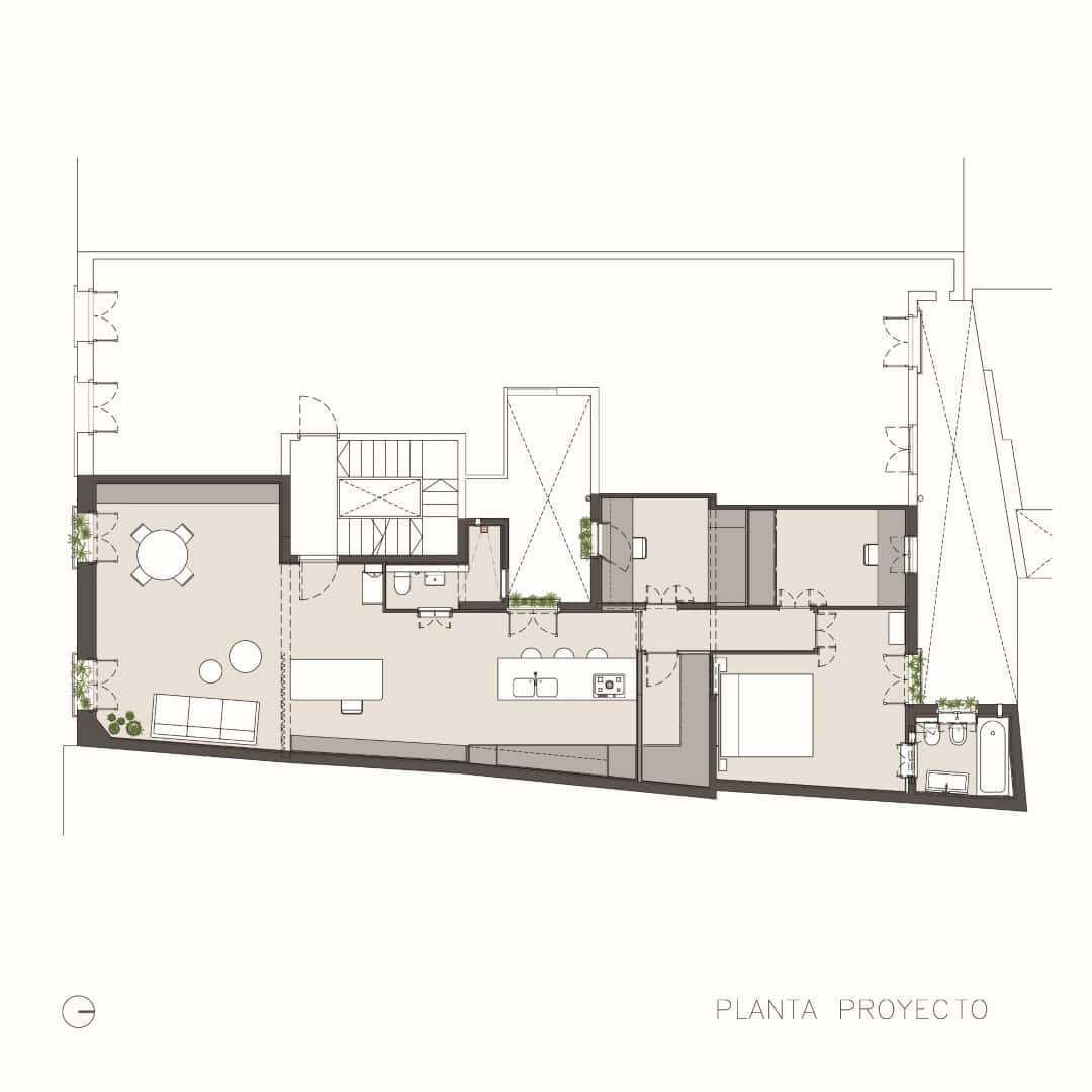 Apartment a+e by El Fil Verd in Barcelona, Spain Apartment a+e by El Fil Verd in Barcelona, Spain