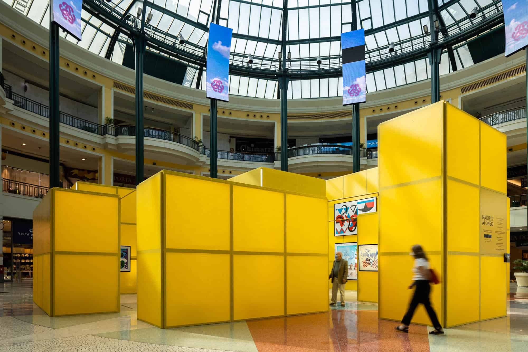 Nadir Afonso Temporary Museum by Diogo Aguiar Studio in Lisbon, Portugal Nadir Afonso Temporary Museum by Diogo Aguiar Studio in Lisbon, Portugal