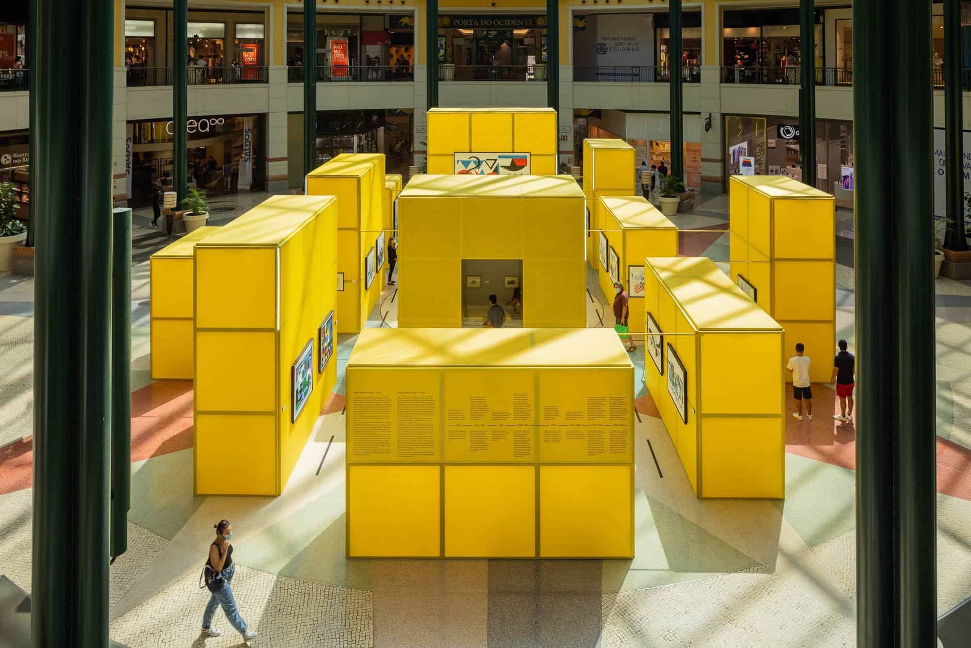 Nadir Afonso Temporary Museum by Diogo Aguiar Studio in Lisbon, Portugal Nadir Afonso Temporary Museum by Diogo Aguiar Studio in Lisbon, Portugal