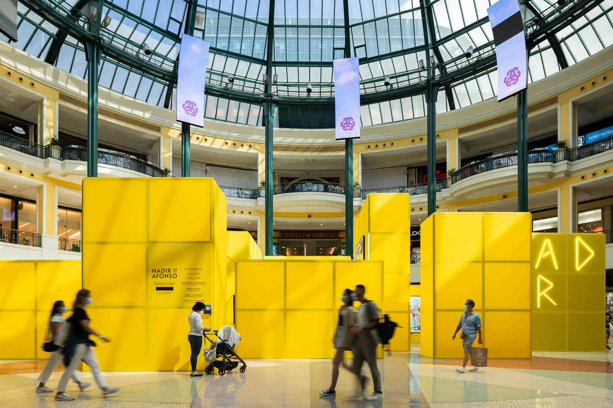 Nadir Afonso Temporary Museum by Diogo Aguiar Studio in Lisbon, Portugal Nadir Afonso Temporary Museum by Diogo Aguiar Studio in Lisbon, Portugal