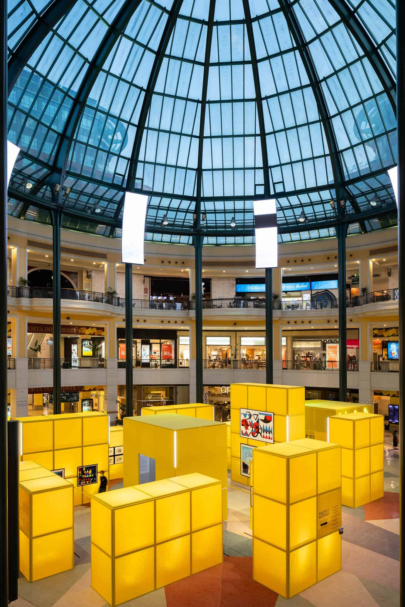 Nadir Afonso Temporary Museum by Diogo Aguiar Studio in Lisbon, Portugal Nadir Afonso Temporary Museum by Diogo Aguiar Studio in Lisbon, Portugal