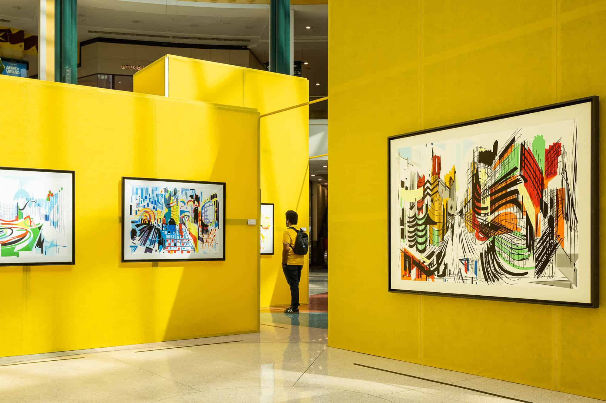 Nadir Afonso Temporary Museum by Diogo Aguiar Studio in Lisbon, Portugal Nadir Afonso Temporary Museum by Diogo Aguiar Studio in Lisbon, Portugal