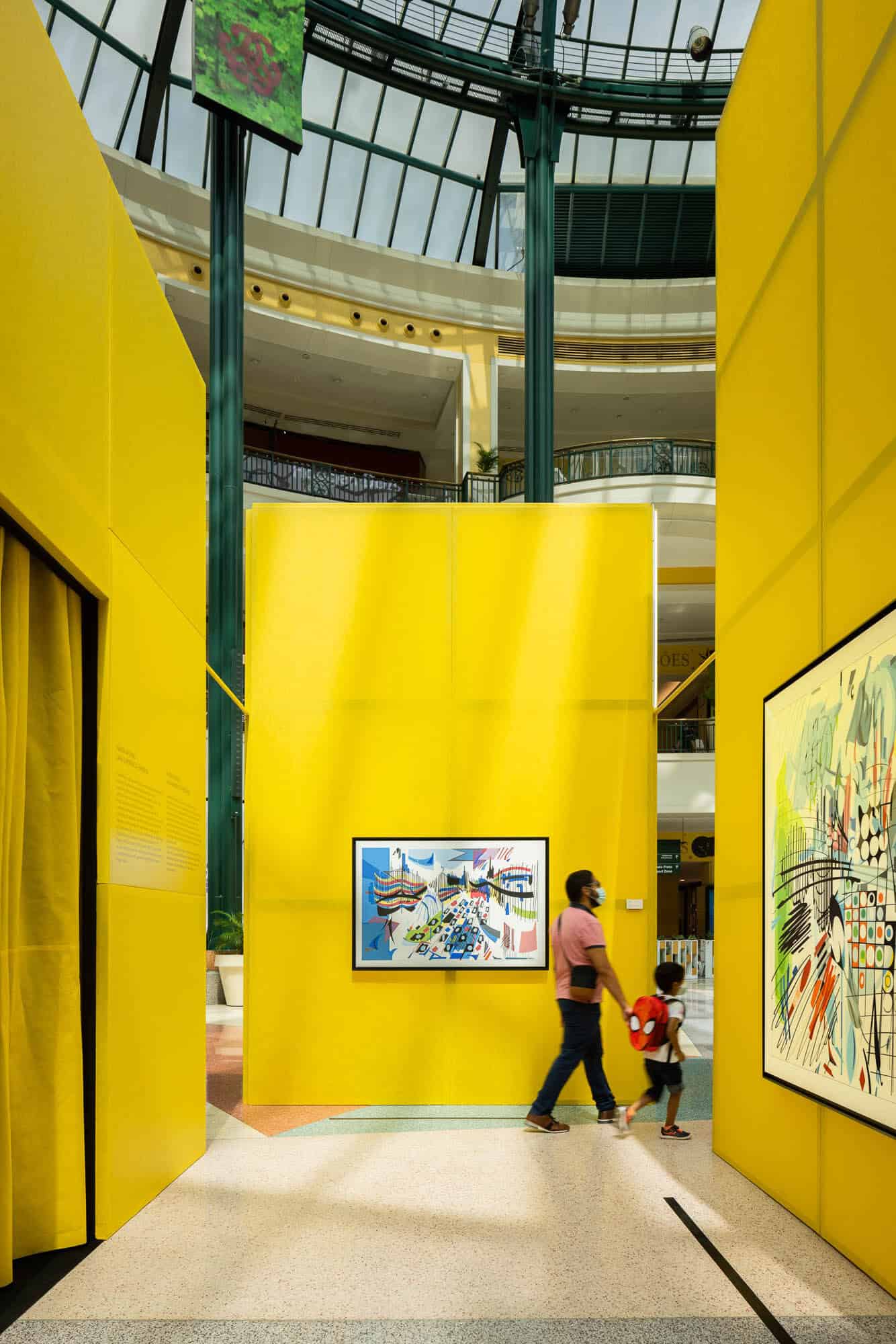 Nadir Afonso Temporary Museum by Diogo Aguiar Studio in Lisbon, Portugal Nadir Afonso Temporary Museum by Diogo Aguiar Studio in Lisbon, Portugal