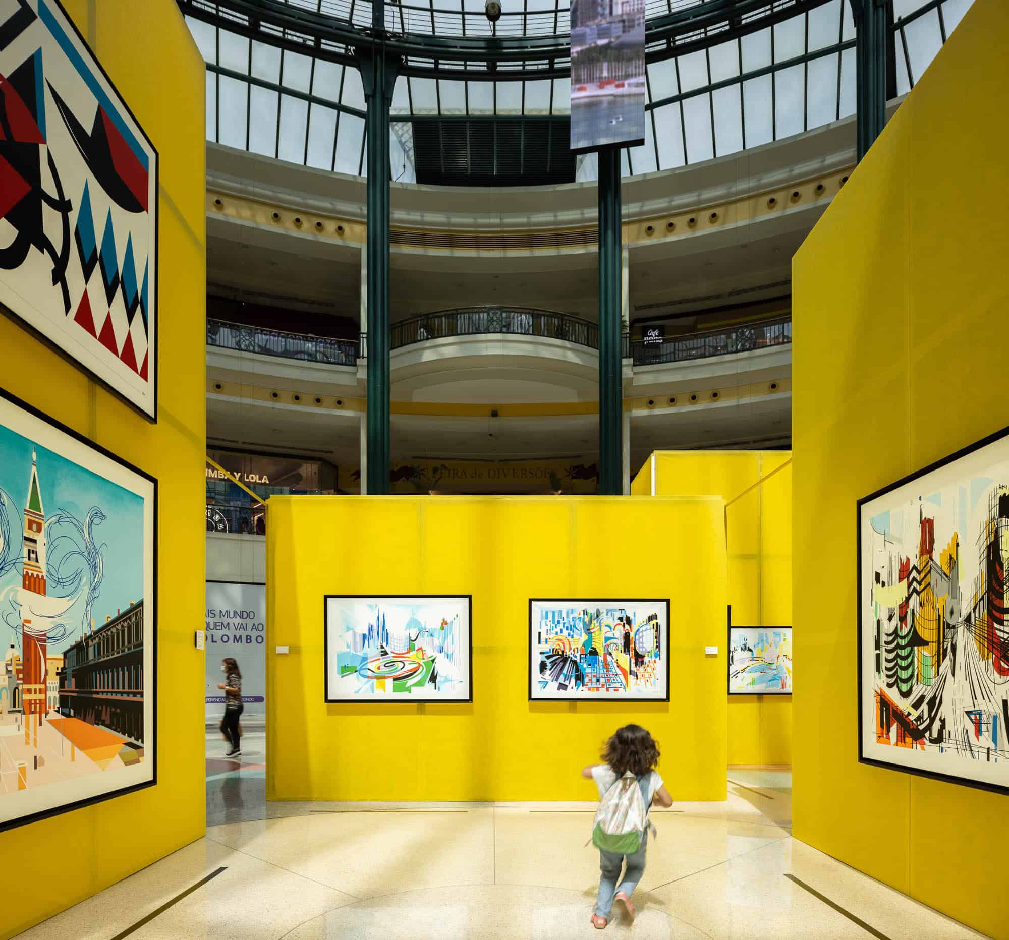 Nadir Afonso Temporary Museum by Diogo Aguiar Studio in Lisbon, Portugal Nadir Afonso Temporary Museum by Diogo Aguiar Studio in Lisbon, Portugal