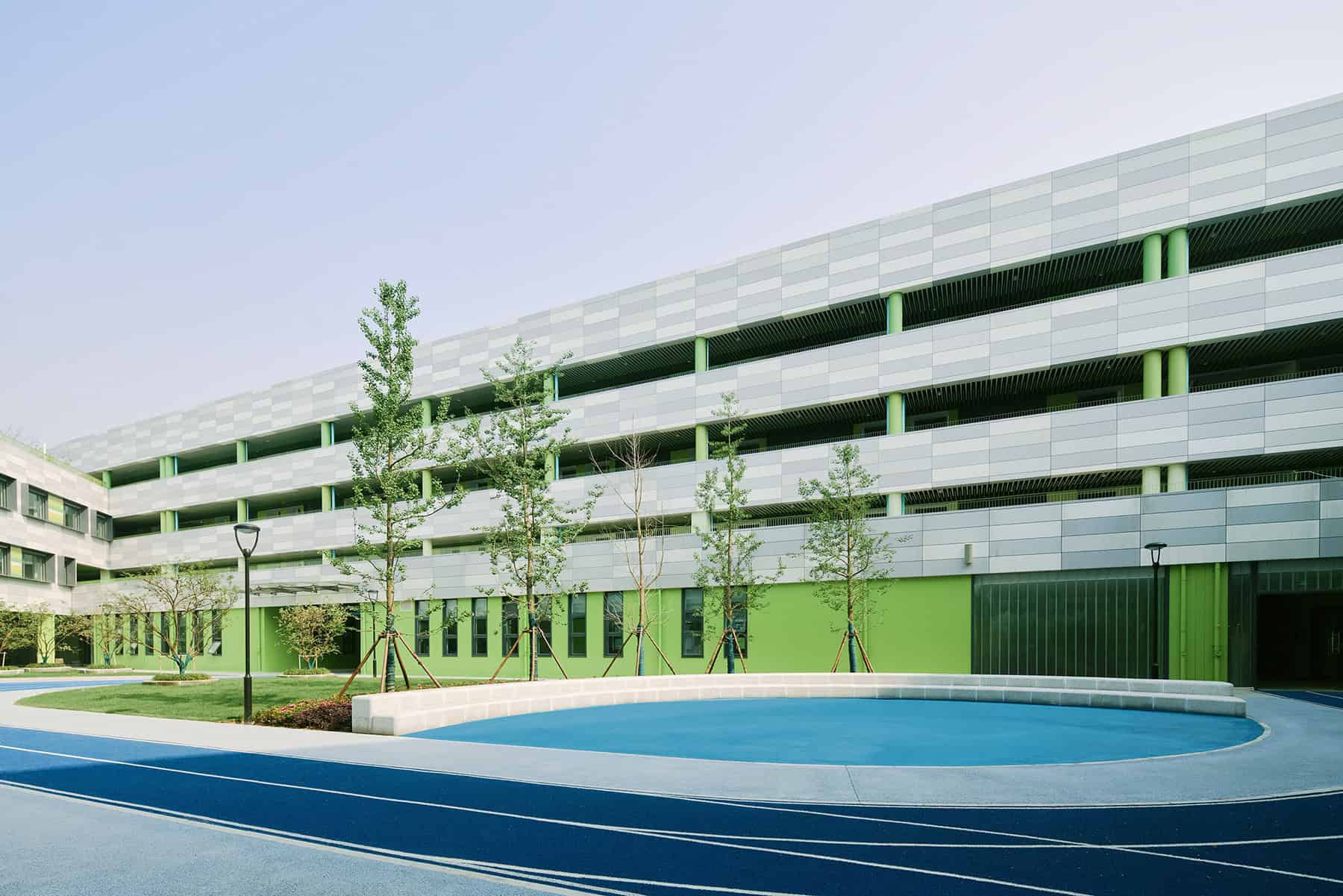 Nanjing Hexi No.4 Primary School by MUDI in Nanjing, China Nanjing Hexi No.4 Primary School by MUDI in Nanjing, China