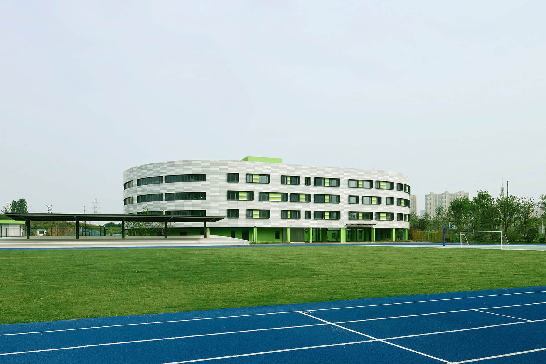 Nanjing Hexi No.4 Primary School by MUDI in Nanjing, China Nanjing Hexi No.4 Primary School by MUDI in Nanjing, China