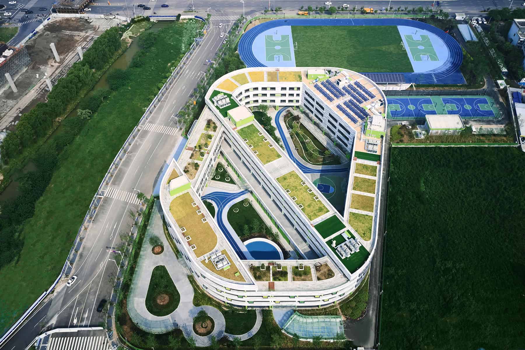 Nanjing Hexi No.4 Primary School by MUDI in Nanjing, China Nanjing Hexi No.4 Primary School by MUDI in Nanjing, China