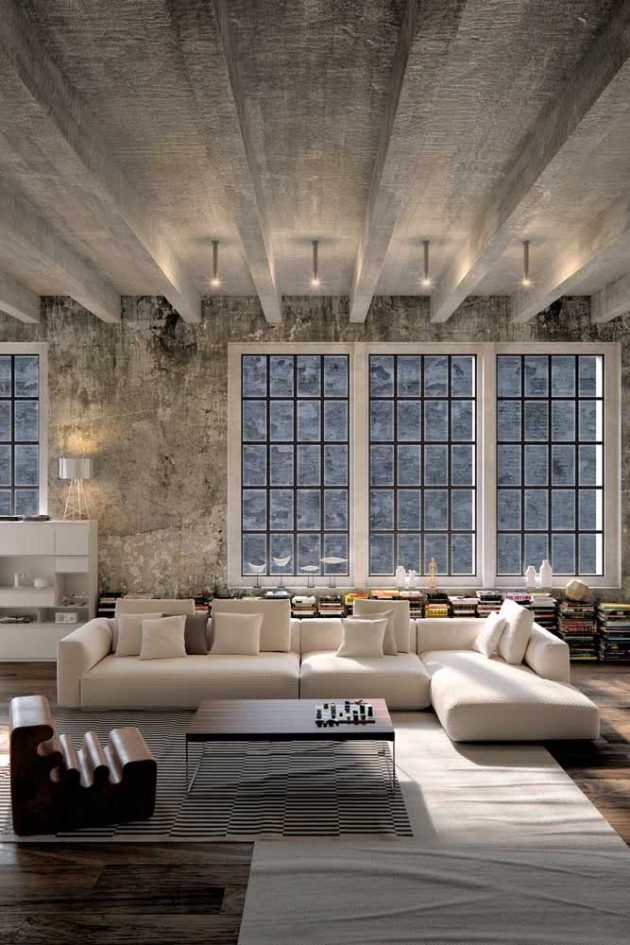 How To Perfectly Decorate Your Industrial Loft