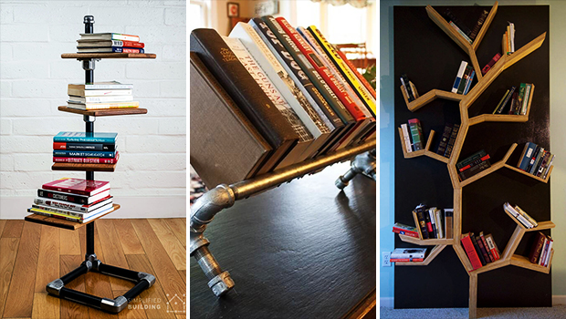 15 Awesome DIY Bookshelf Projects You’ll Want To Build