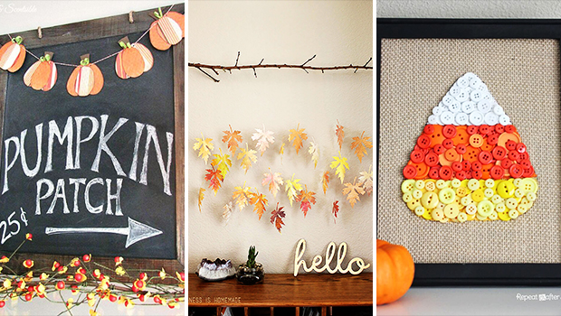 15 Super Cool & Super Cheap Fall Crafts For Your Home Décor