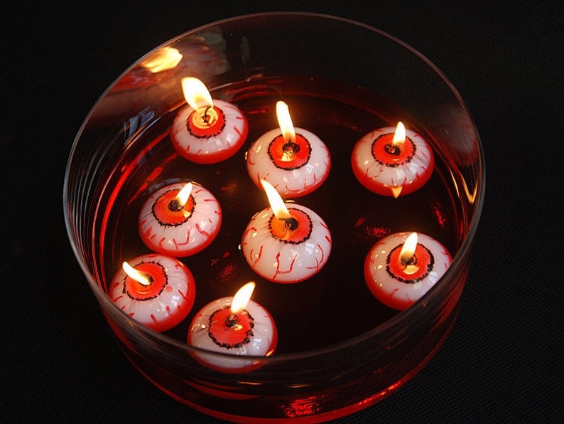 8. Eyeball Floating Halloween Candles 8. Eyeball Floating Halloween Candles