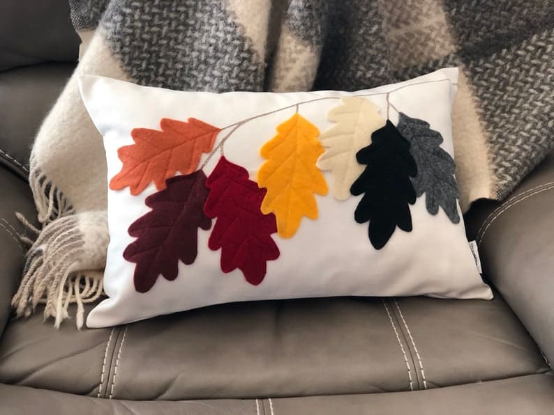 15. Autumn Leaves Pillow Cover 15. Autumn Leaves Pillow Cover