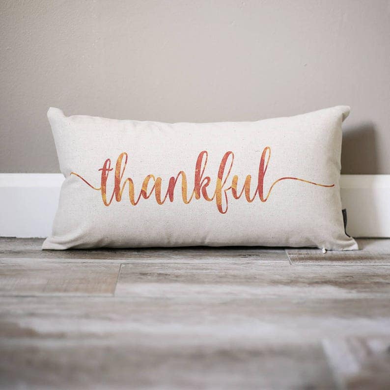 8. Thankful Pillow 8. Thankful Pillow