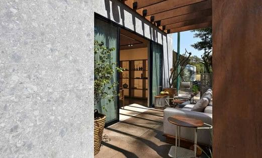 A Home That Is A Cult Of The Solidity Of The Earth Through Noble Materials