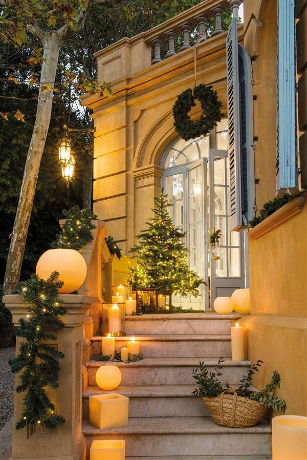 HUIJZG Christmas Garlands with Lights Cordless Stairway Prelit Stair  Lighted Garland Ornament Holiday Decor - Walmart.com