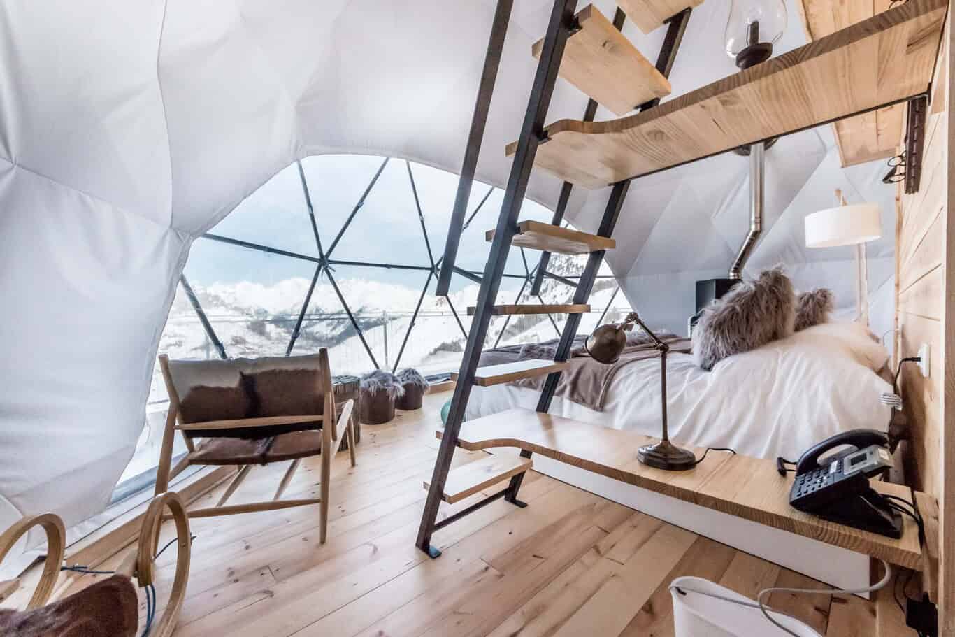 Enjoy A Unique Experience Sleeping In A Designer Igloo Enjoy A Unique Experience Sleeping In A Designer Igloo