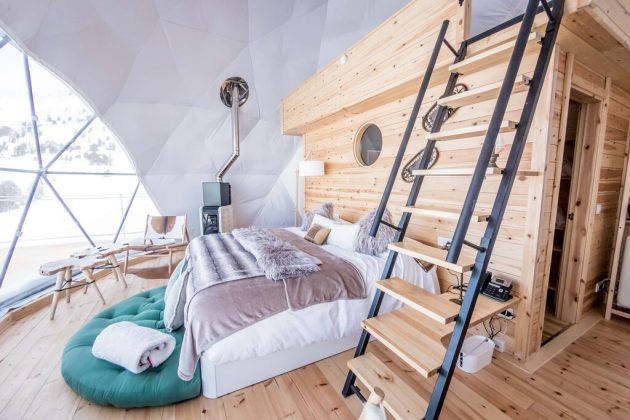 Enjoy A Unique Experience Sleeping In A Designer Igloo