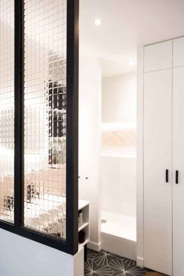 A Glass Roof In The Bathroom