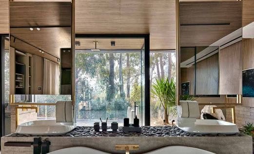A Home That Is A Cult Of The Solidity Of The Earth Through Noble Materials