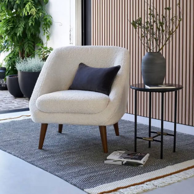 6 Models Of Scandinavian Armchairs For A Cozy Interior