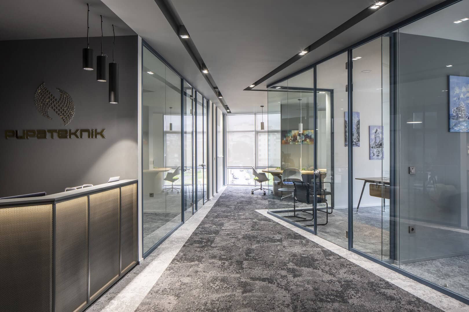 An Office Space Full of Sunlight: Pupa Teknik by IPEK BAYCAN ARCHITECTS An Office Space Full of Sunlight: Pupa Teknik by IPEK BAYCAN ARCHITECTS