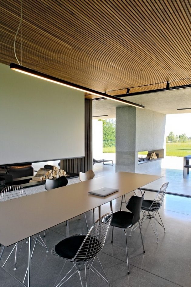 House Surrounded by Greenery by MIDE Architects in Stra, Italy
