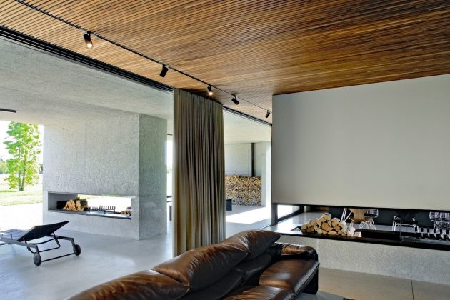 House Surrounded by Greenery by MIDE Architects in Stra, Italy