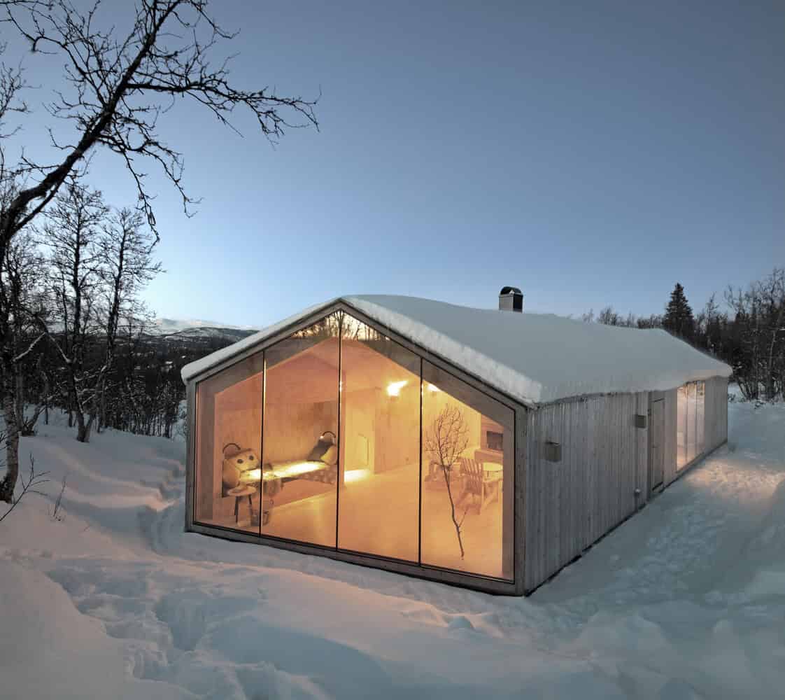 V-Lodge by Reiulf Ramstad Arkitekter: A Modern Mountain Retreat Above Ål, Norway V-Lodge by Reiulf Ramstad Arkitekter: A Modern Mountain Retreat Above Ål, Norway