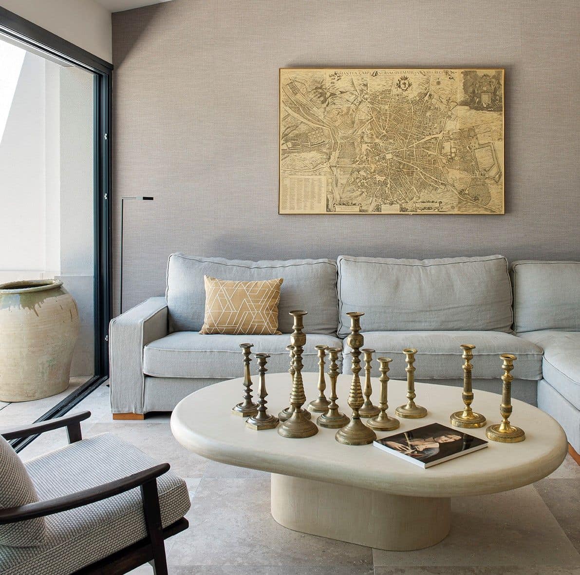 Interior And Exterior Merge In A Family Home In Madrid