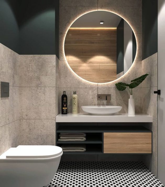 Amazing Designs Of Apartment Bathrooms
