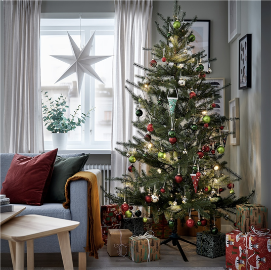 Cute And Small Christmas Trees You Can Get For Your Home From Ikea - How To Decorate Small Christmas Tree At Home