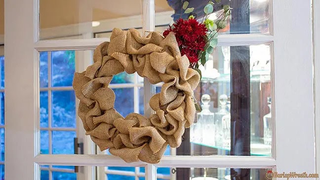 13. Make A Burlap Wreath 13. Make A Burlap Wreath