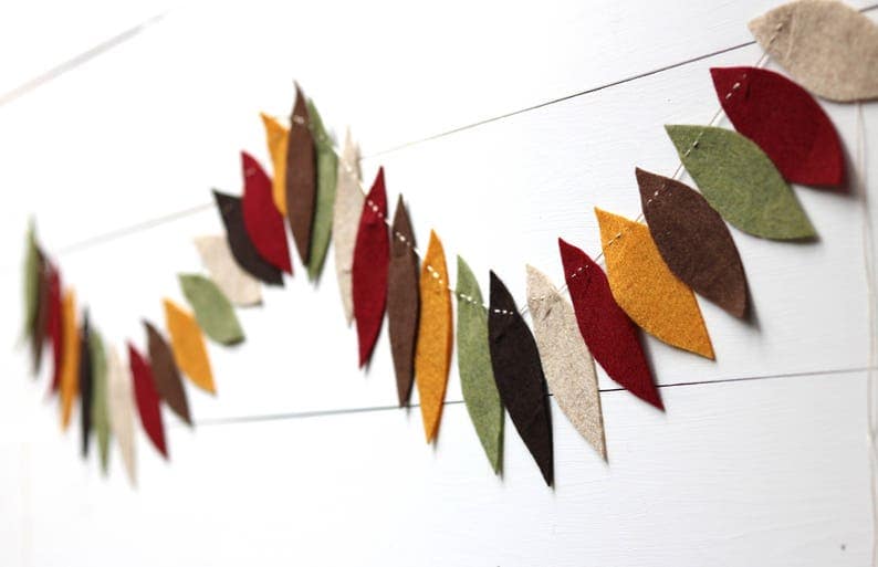 7. Felt Thanksgiving Garland 7. Felt Thanksgiving Garland
